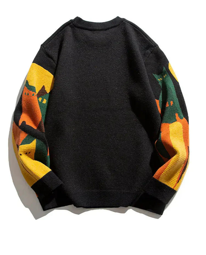 Alex | Unisex Katze Pullover