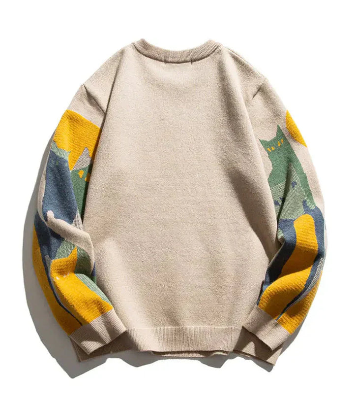 Alex | Unisex Katze Pullover
