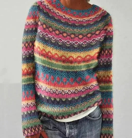 Ella™ | Bequemer Strickpullover